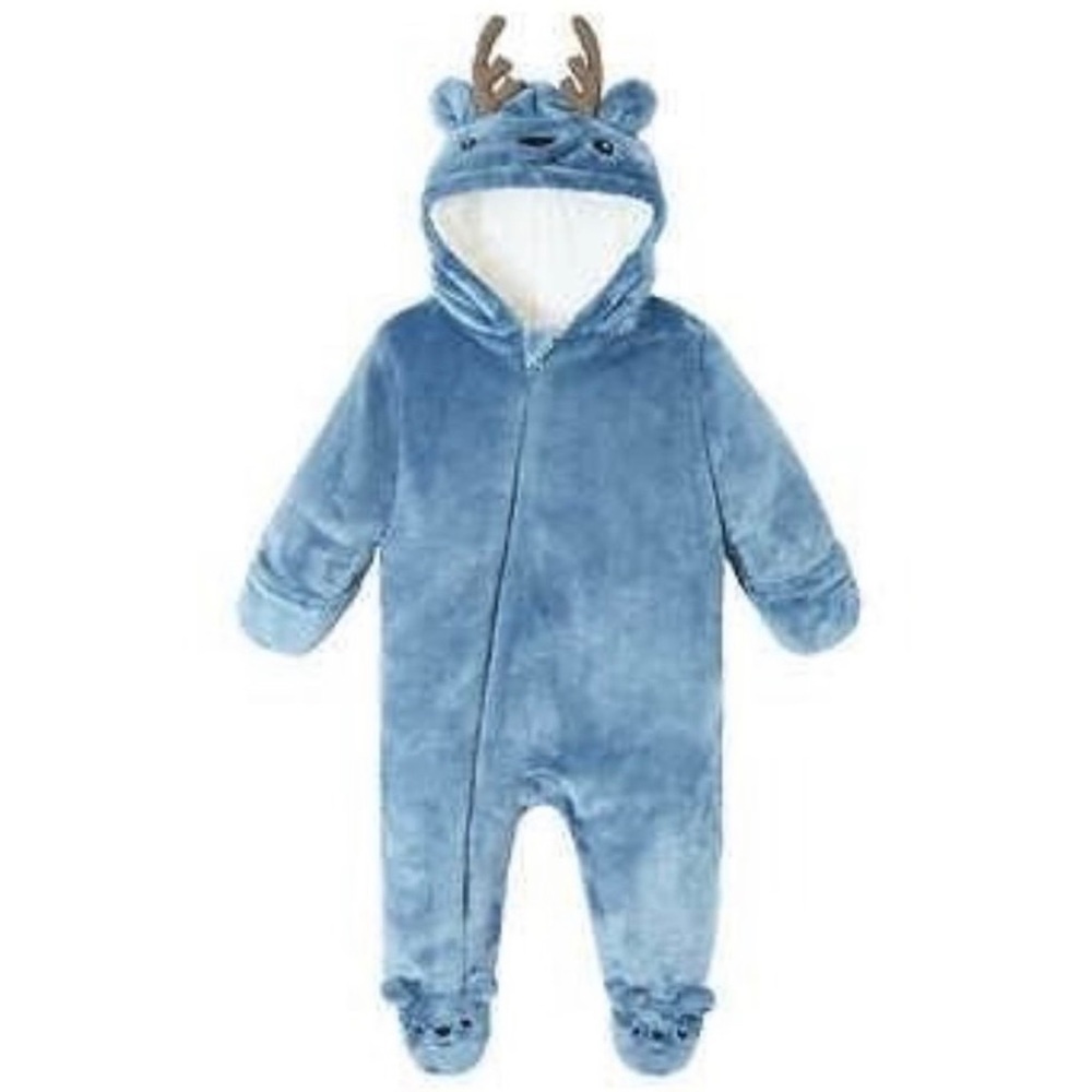 NWT Koala Baby blue plush body suit multiple sizes ranging from 6-18 months